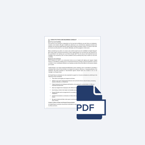PDF Thumbnail - Code of Conduct