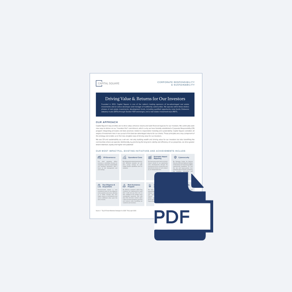 PDF Thumbnail - Driving Value and Returns for Our Investors